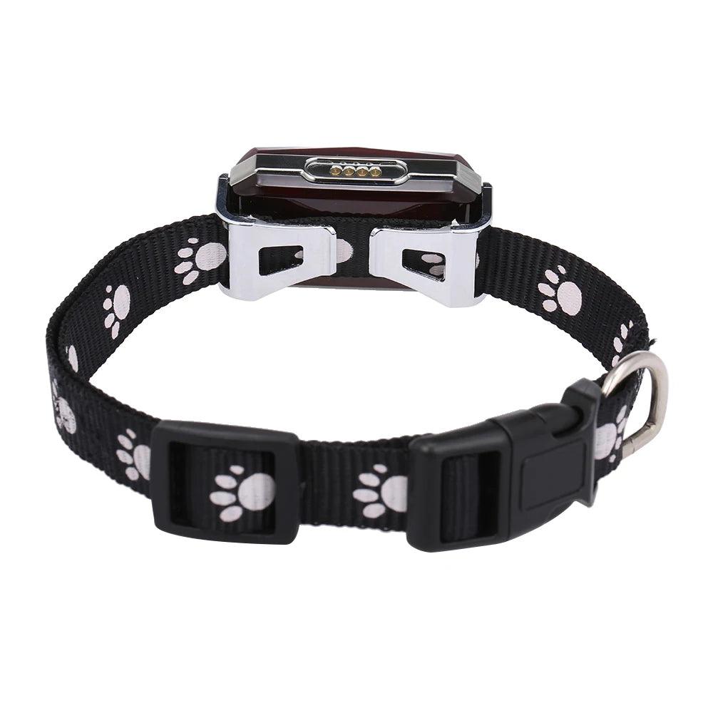 Waterproof IP67 Mini Pets GPS AGPS LBS Wifi Tracker Real-time Tracking Collar Dog Cat Find Device Bell Rings Tracking Locator - Paws &amp; Purrfections