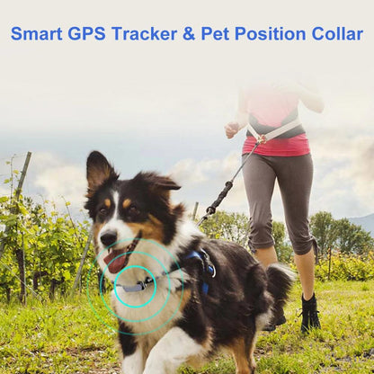 Waterproof IP67 Mini Pets GPS AGPS LBS Wifi Tracker Real-time Tracking Collar Dog Cat Find Device Bell Rings Tracking Locator - Paws &amp; Purrfections