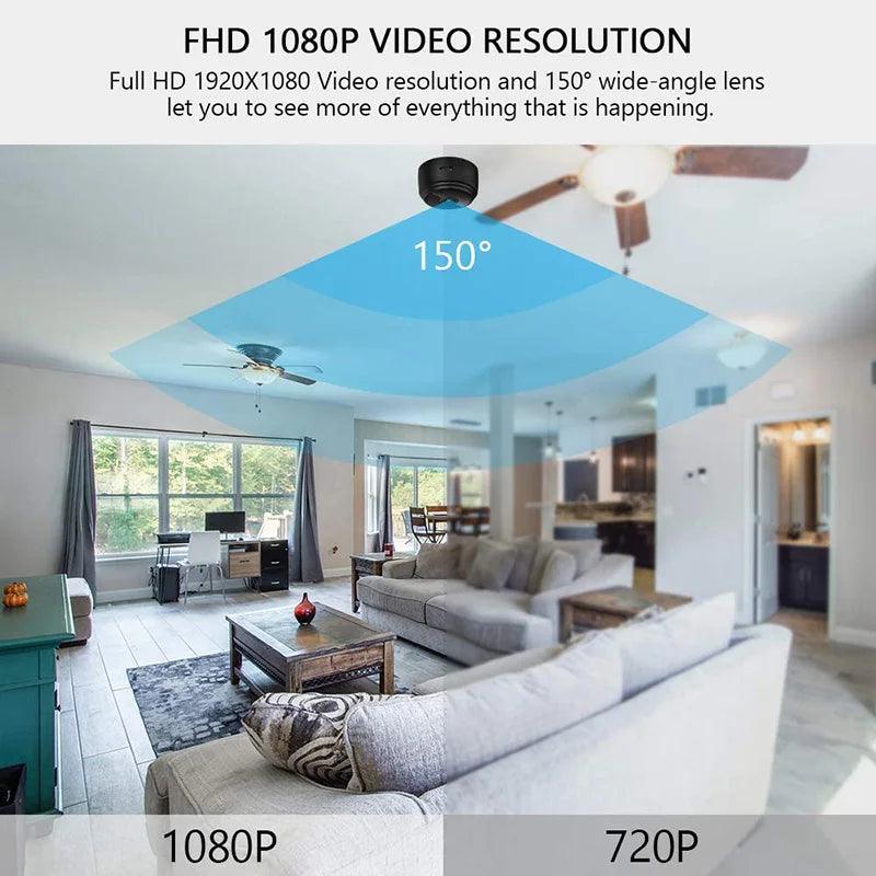 WiFi Surveillance Camera - Smart Home Security &amp; Voice Recorder. A9 HD1080p - Paws &amp; Purrfections