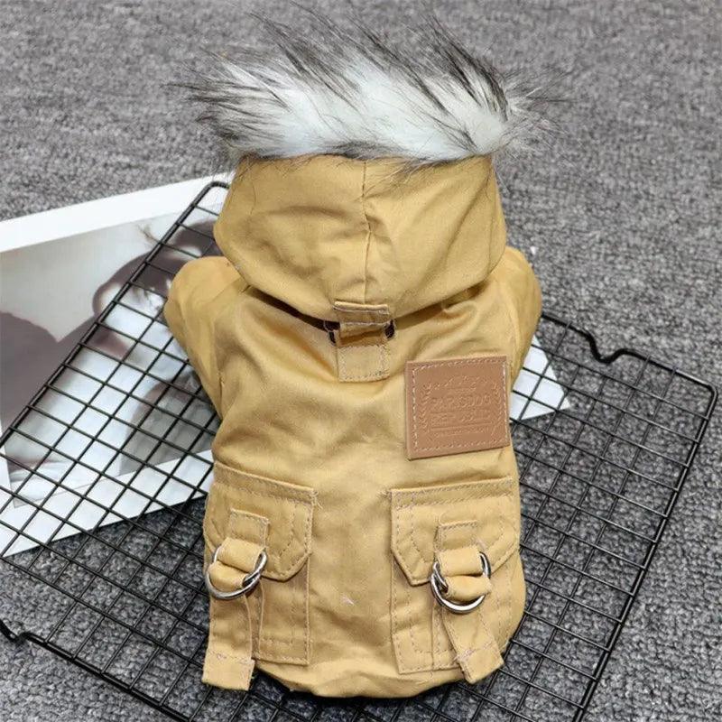 Winter Dog Clothes Puppy Pet Dog Coat Jacket For Small Medium Dog Thicken Warm Chihuahua Yorkies Hoodie Pets Clothing - Paws &amp; Purrfections