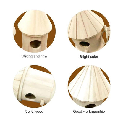 Wooden Birdhouse - Paws &amp; Purrfections